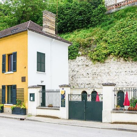 Escale chez un impressionniste - Maison où Claude Monet vécut à Vétheuil Bed and Breakfast Exterior foto