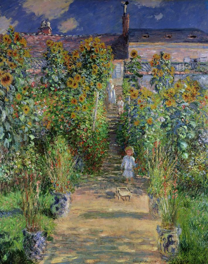 Escale chez un impressionniste - Maison où Claude Monet vécut à Vétheuil Bed and Breakfast Exterior foto